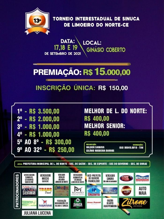 Torneio em LIMOEIRO DO NORTE